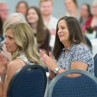 PSS clapping at luncheon